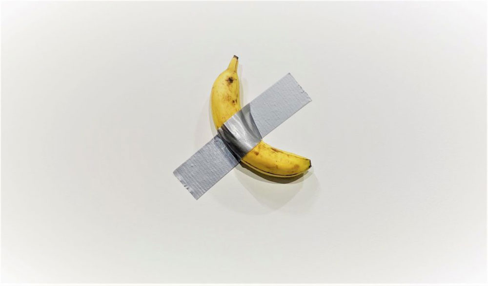 Banana di Cattelan - Neomag.