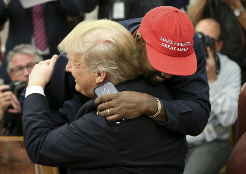 Kanye West e Trump - neomag.