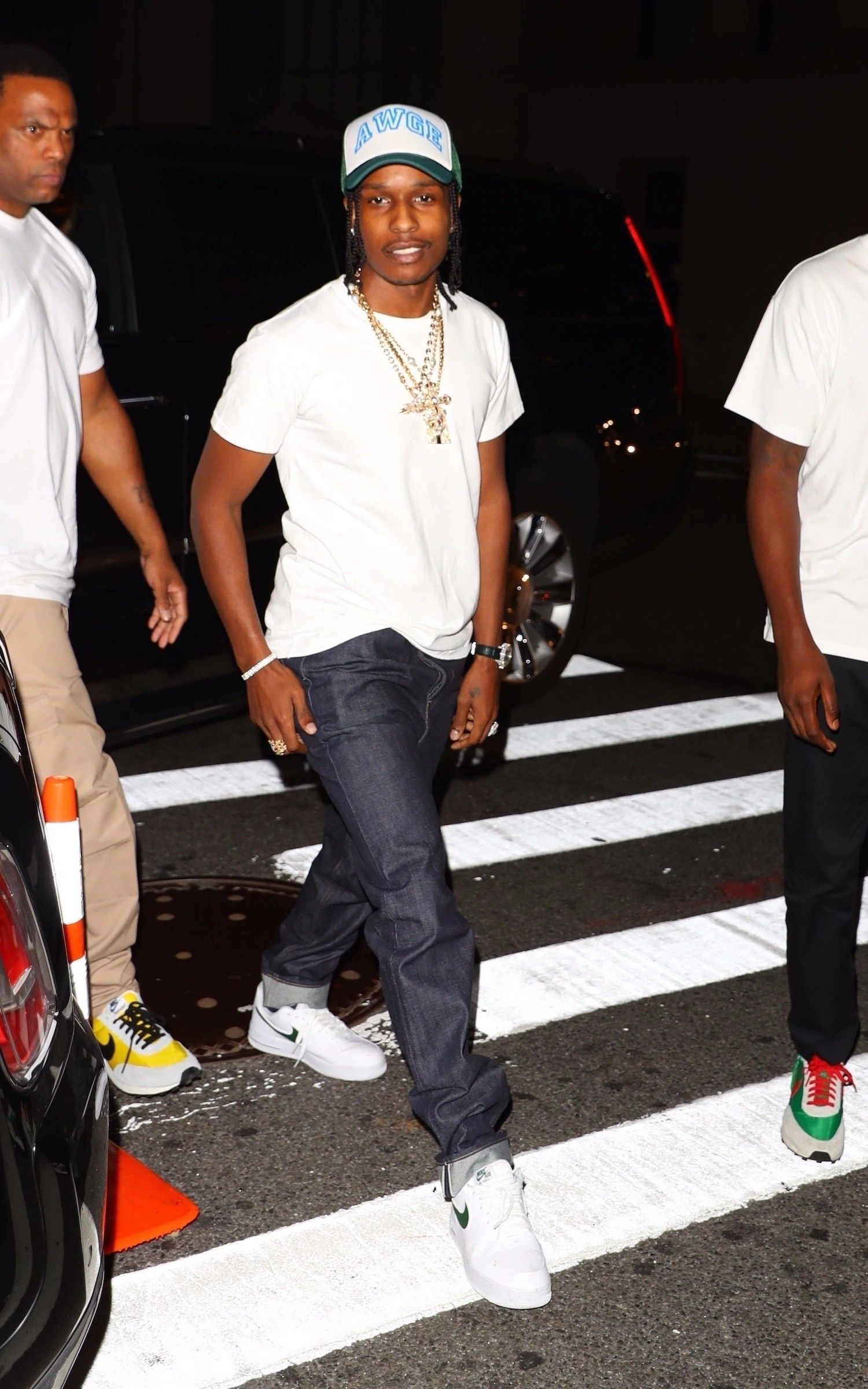 Asap Rocky in T shirt bianca - neomag.