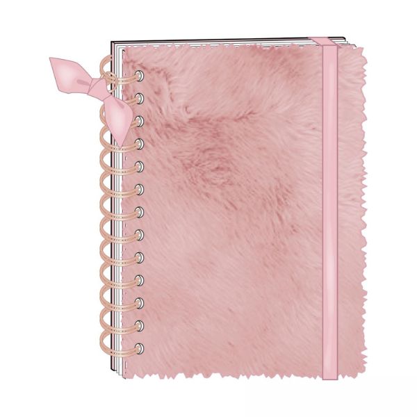 agenda fluffy rosa